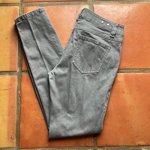CAbi high skinny grey pants